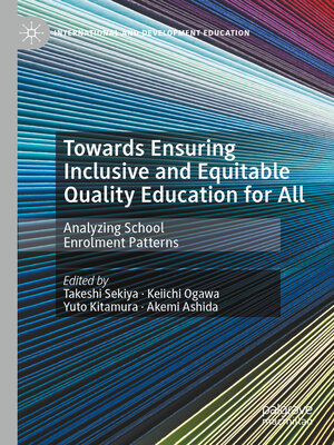 cover image of Towards Ensuring Inclusive and Equitable Quality Education for All